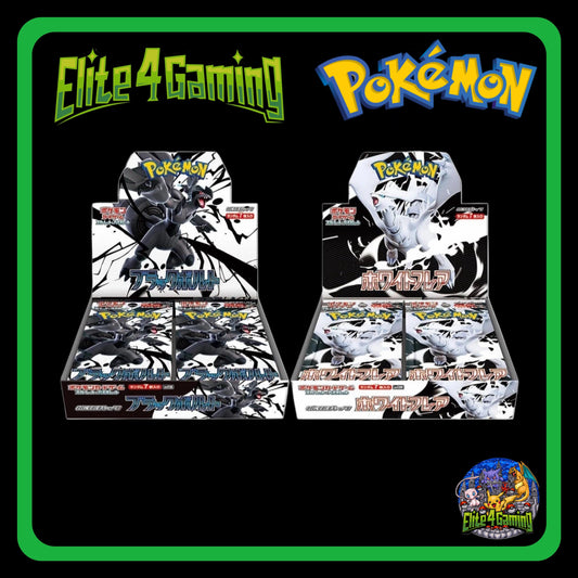 Black Bolt & White Flare Booster Box Combo (PRE-ORDER)